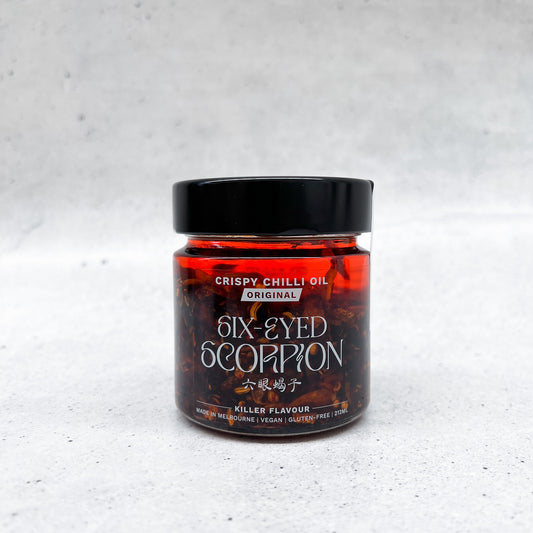 Six-Eyed Scorpion Original Crispy Chilli Oil 212ml