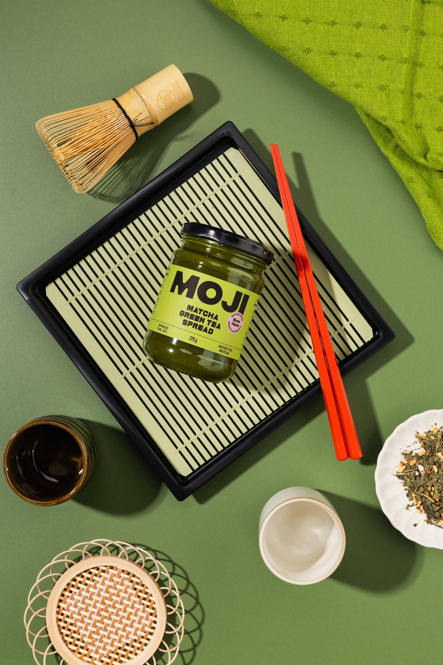 Moji (Matcha Green Tea Spread)