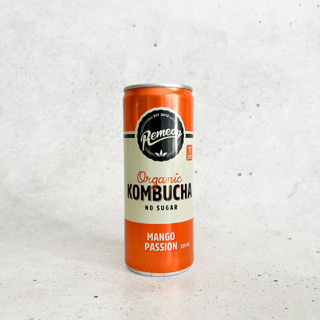 Remedy Mango Passion Kombucha 4 x 250ml