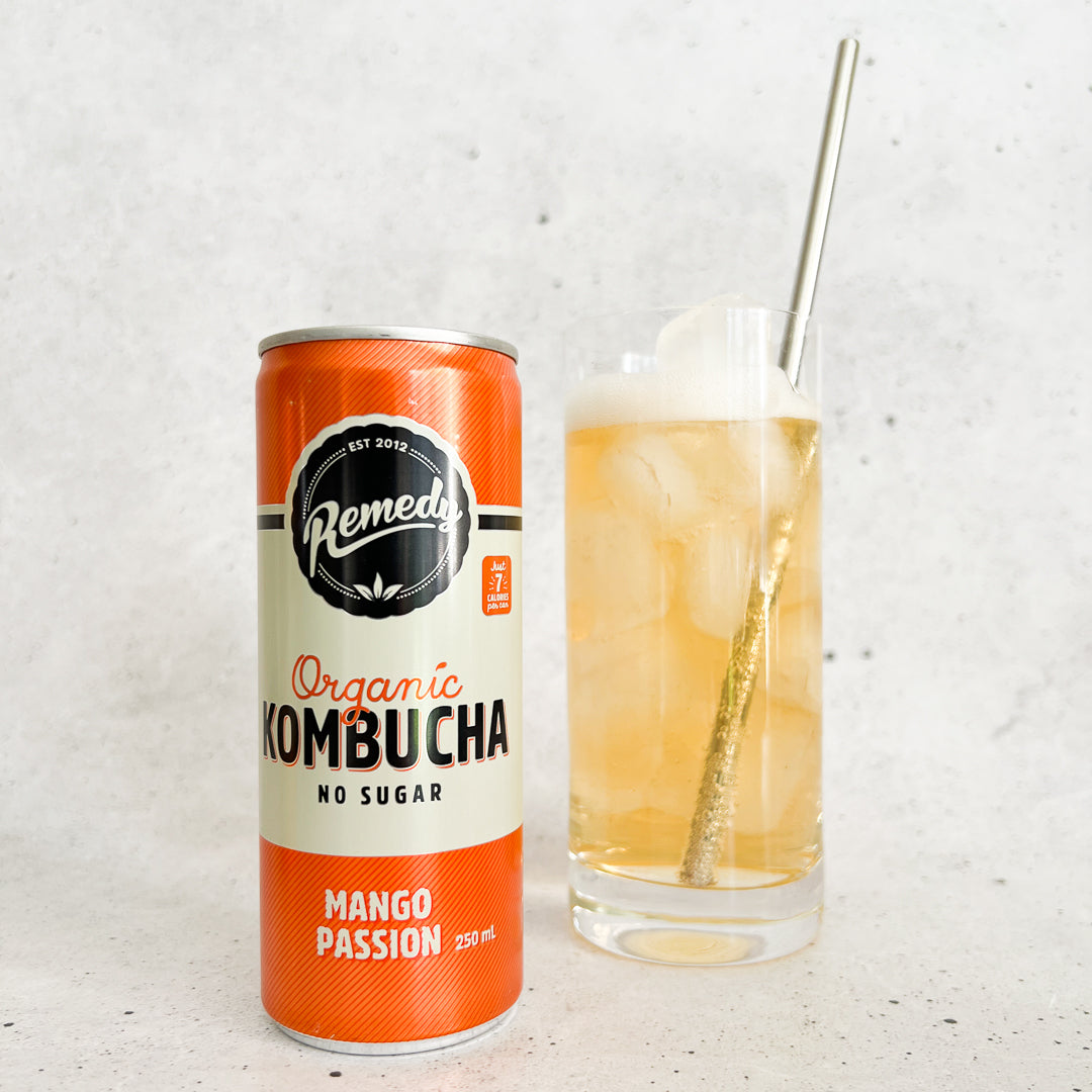 Remedy Mango Passion Kombucha 4 x 250ml