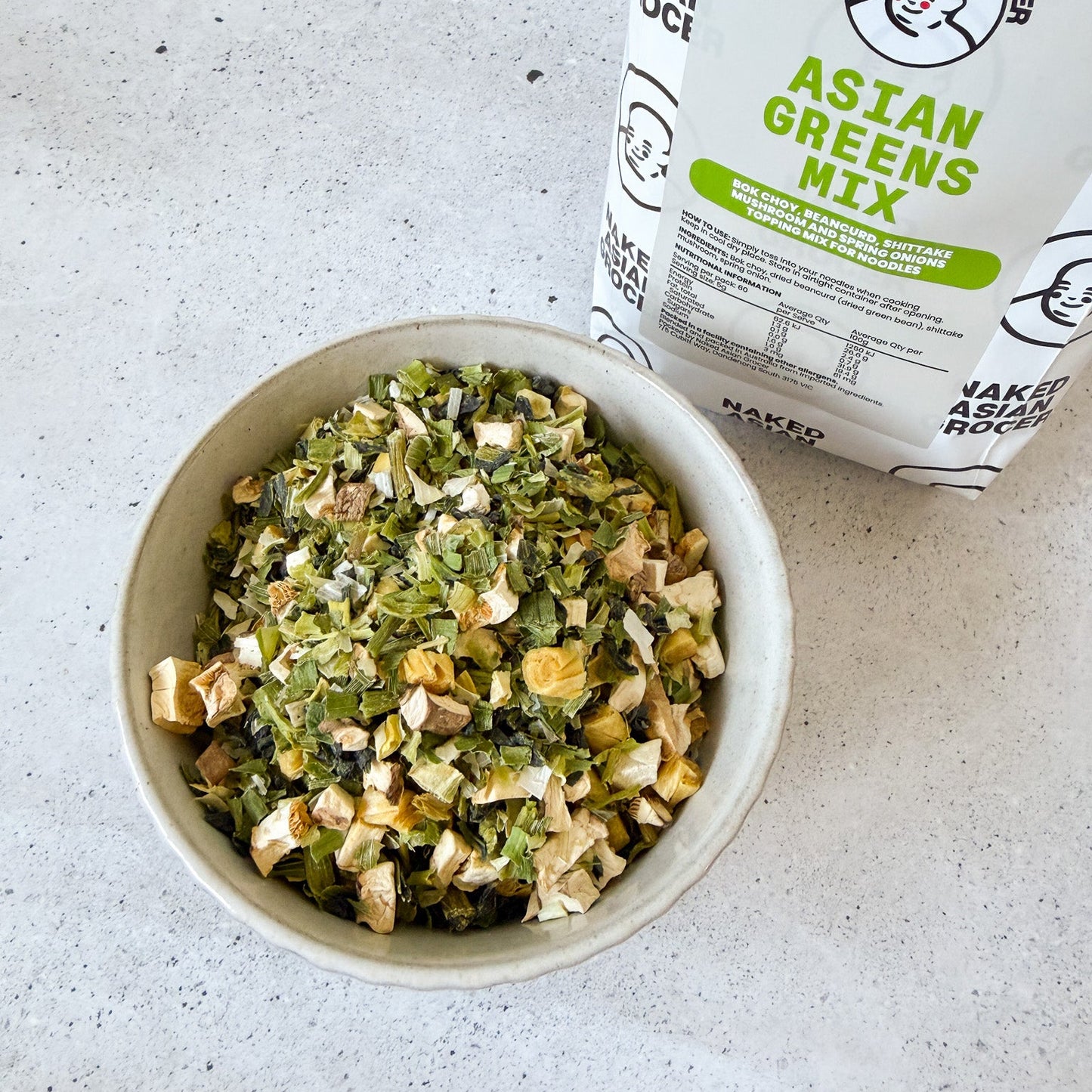 Asian Greens Mix 300g