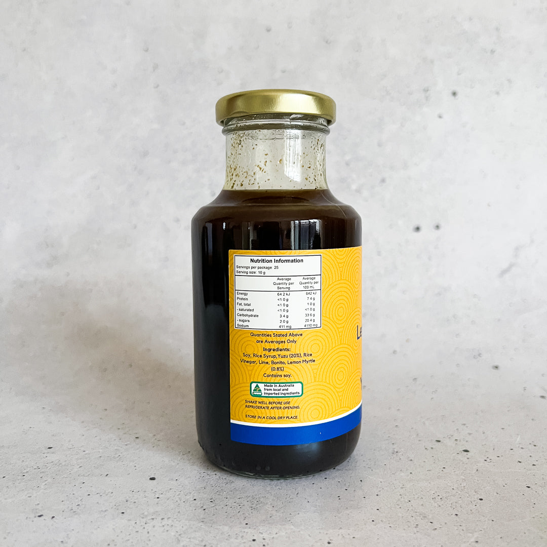 Ponzu sauce details