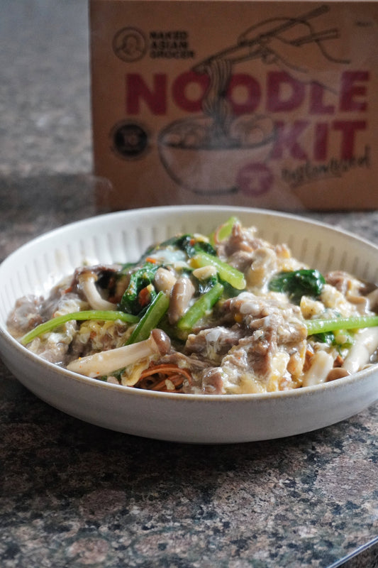 Crispy Noodle with Egg Drop Gravy