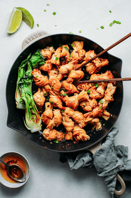 Beancurd Knots with Chilli Oil