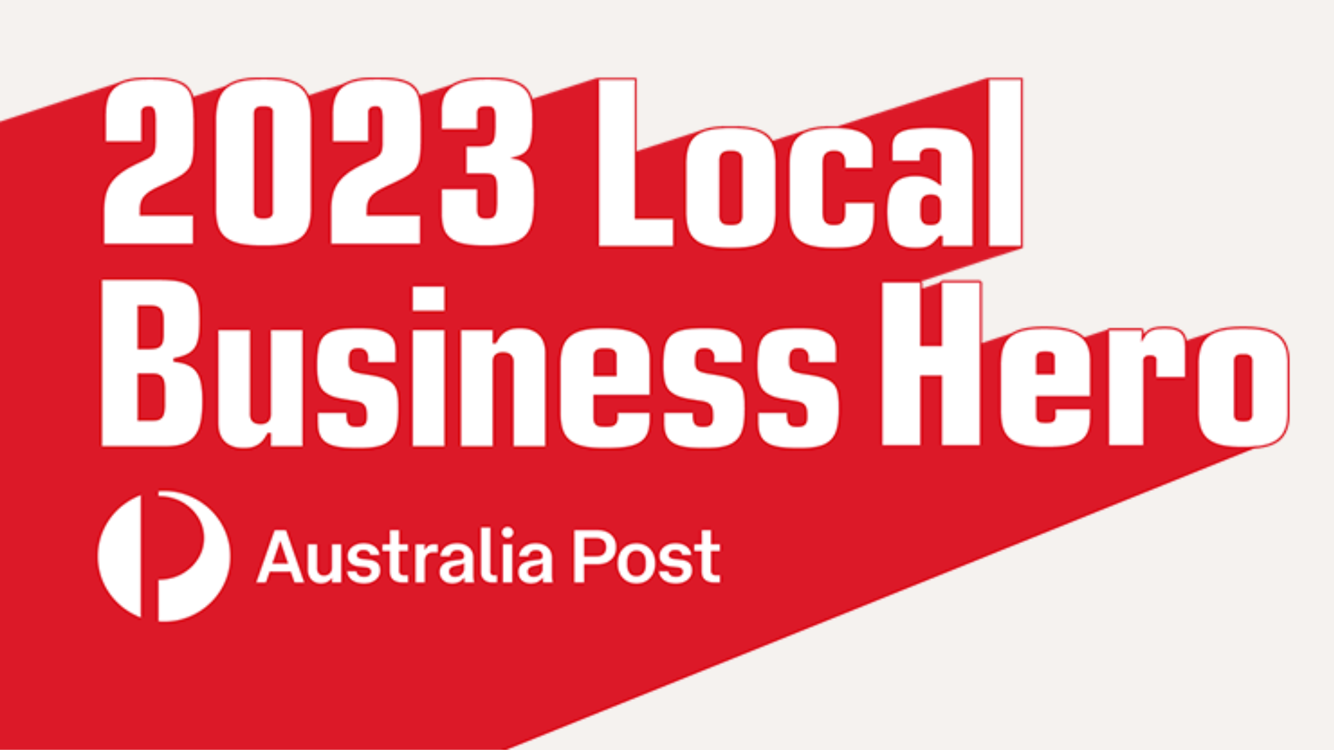 2023 Local Business Hero with Australia Post Award