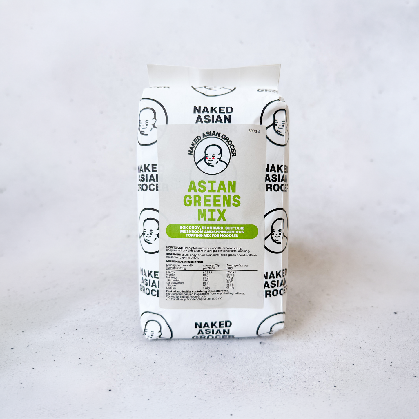 Asian Greens Mix 300g