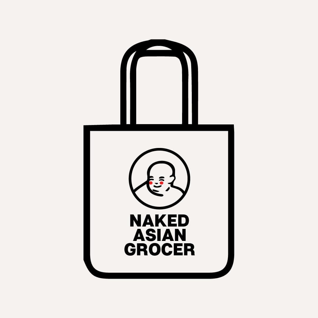 Grocery tote bag icon