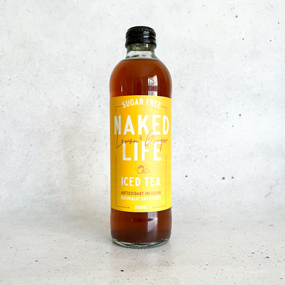 Naked Life Iced Tea Ginger & Lemon 350ml