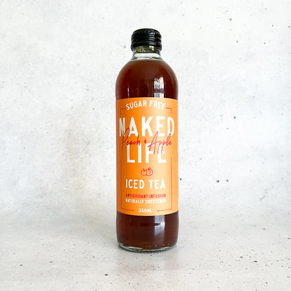 Naked Life Iced Tea Peach & Apple 350ml